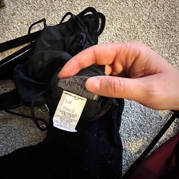 Backless Black Gown - Picture 7 of 7